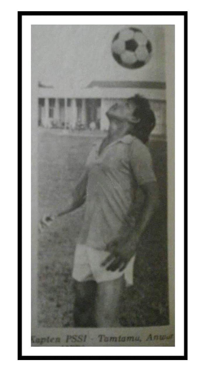 Anwar Ujang saat berlatih dengan PSMS Medan. Copyright: Dok. Indra Efendi Rangkuti