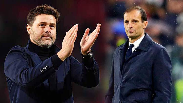 Chelsea dikabarkan siap mengambil langkah serius mendekati pelatih Juventus, Massimiliano Allegri, untuk menggantikan Mauricio Pochettino. - INDOSPORT
