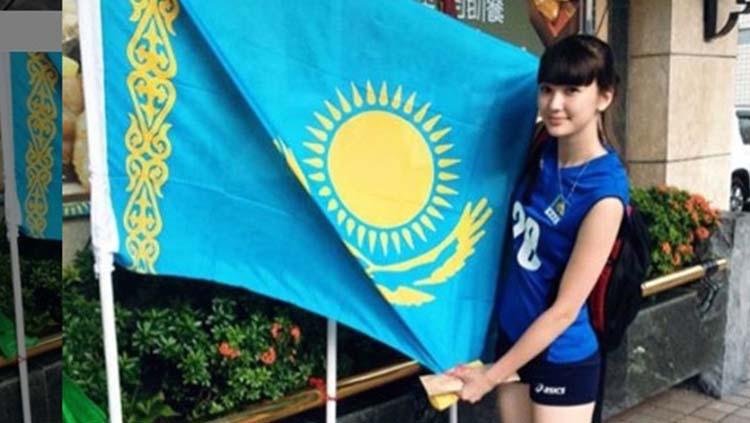 Atlet voli putri asal Kazakhstan, Sabina Altynbekova. - INDOSPORT