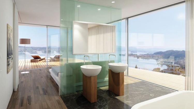 Isi rumah kaca Roger Federer. Copyright: Architectural Digest