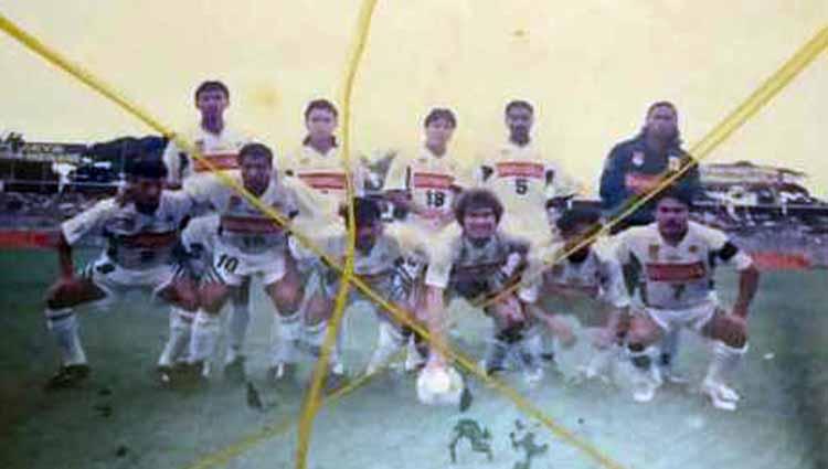 Skuat Mataram Indocement musim 1995-1996.