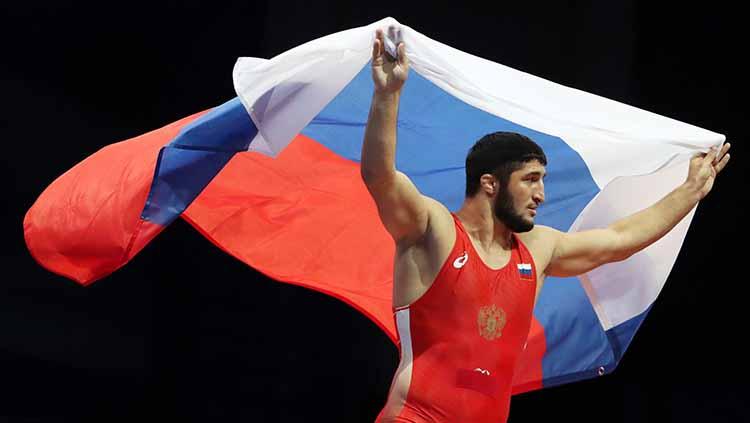 abdulrashid sadulaev pemain gulat Copyright: Natalia Fedosenko/Getty Images