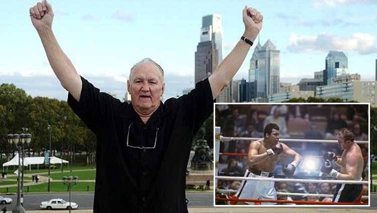 Chuck Wepner, sosok nyata film Rocky yang sempat hancurkan Muhammad Ali di perebutan gelar juara tinju kelas berat.