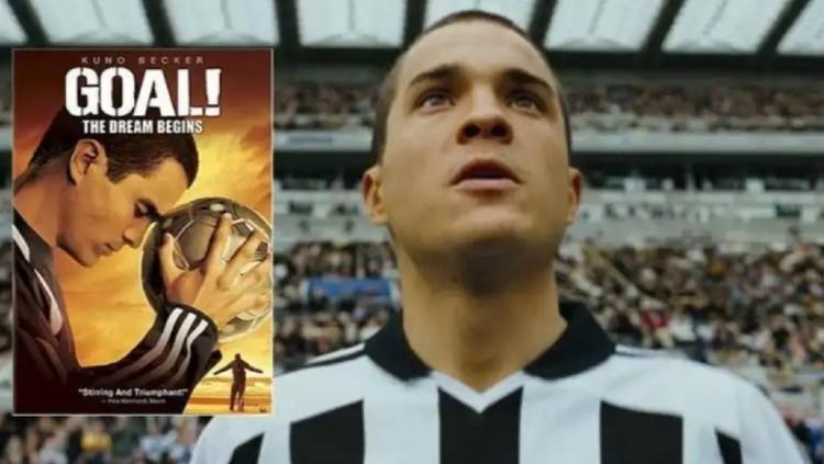 Santiago Munez di Newcastle United dalam film Goal. Copyright: SportBible