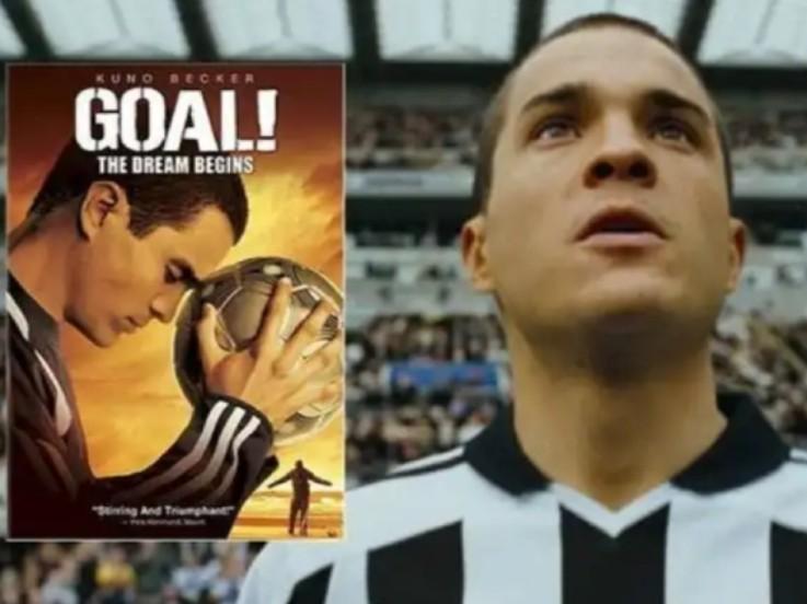 Santiago Munez di Newcastle United dalam film Goal. Copyright: SportBible