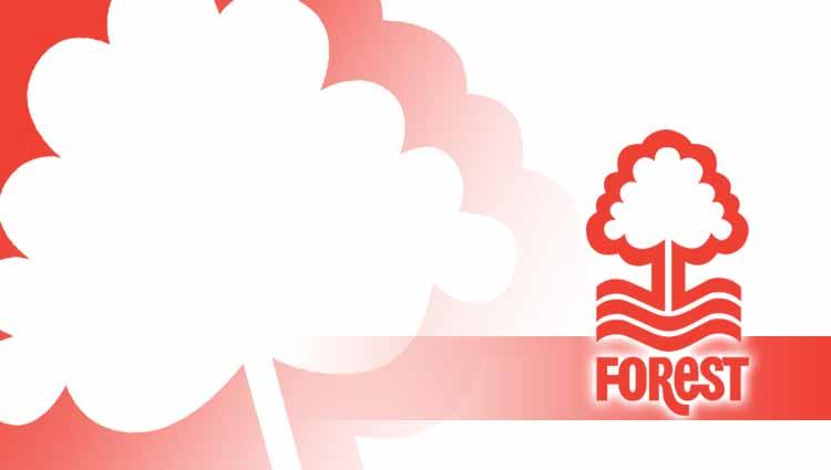 Logo klub Liga Inggris, Nottingham Forest. - INDOSPORT