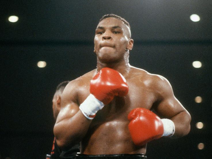 Legenda tinju Amerika Serikat Mike Tyson. Copyright: Focus on Sport/Getty Images