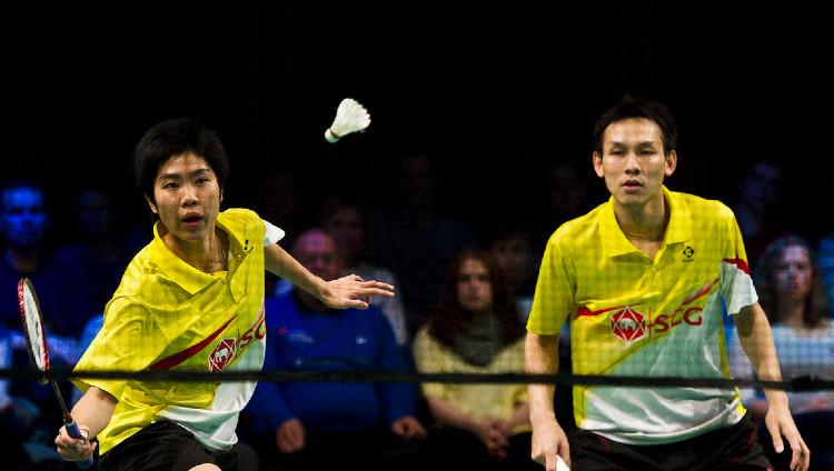 Ganda campuran asal Thailand Sudket Prapakamol/Saralee Thoungthongkam. Copyright: Lars Ronbog/FrontzoneSport via Getty Images