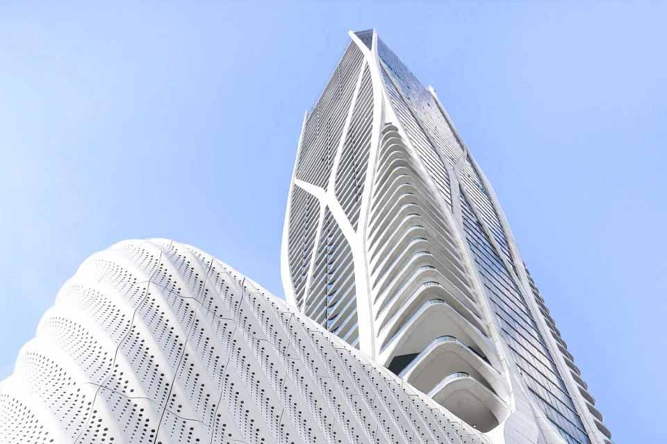 Museum Seribu adalah serangan di samping cakrawala Miami. Copyright: thesun.co.uk