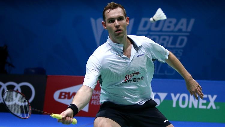 Pemain badminton Denmark, Mads Conrad-Petersen.