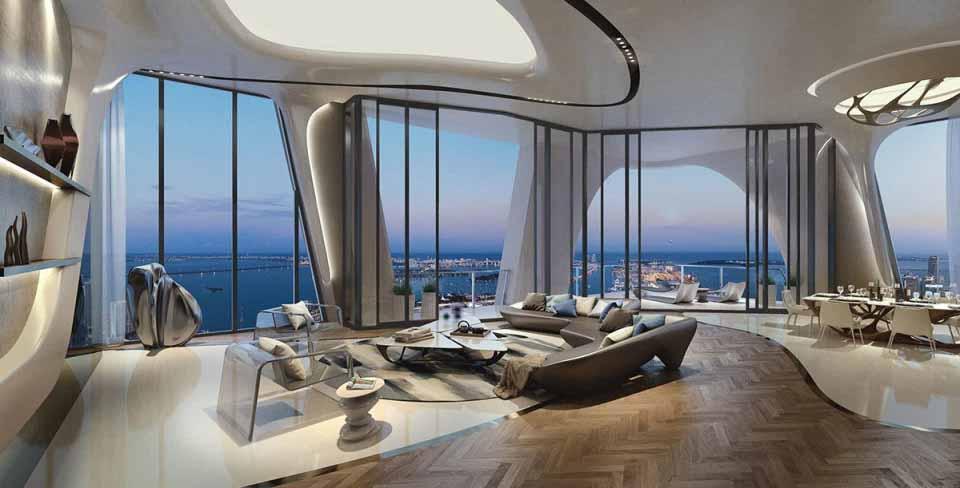 Desain open plan sederhana dan nyaman. Copyright: thesun.co.uk