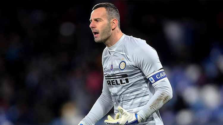 Samir Handanovic kiper Inter Milan Copyright: MB Media/Getty Images