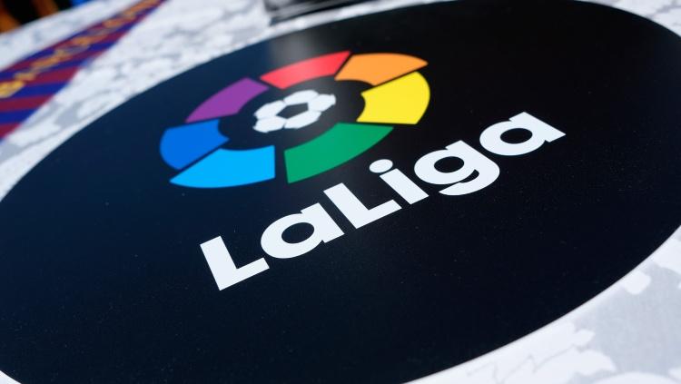 Logo LaLiga Spanyol. Copyright: Brian Ach/Getty Images