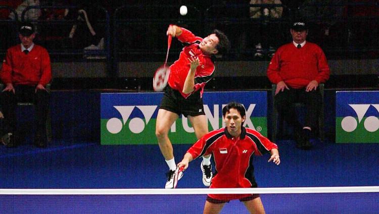 Dijamin susah bikin mata kedip, inilah duel panas pasangan Indonesia, Candra Wijaya/Sigit Budiarto kontra pasangan China, Cai Yun/Fu Haifeng.