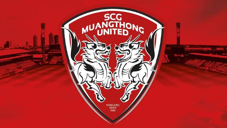 Logo klub Thailand Muangthong United. - INDOSPORT