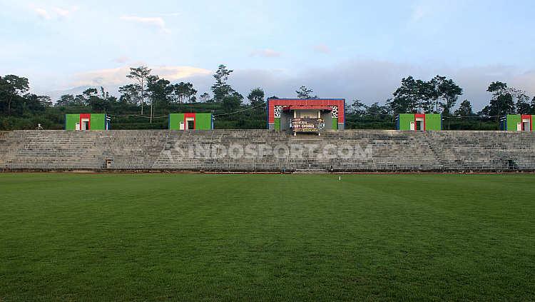 Pembangunan Stadion Kebo Giro Boyolali. - INDOSPORT