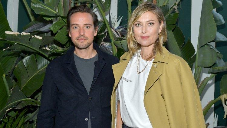 Maria Sharapova bersama sang kekasih, Alexander Gilkes.