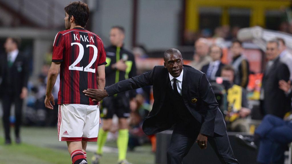 Kaka dan Clarence Seedorf saat masih membela AC Milan Copyright: Claudio Villa/Getty Images