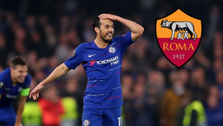 Sedikitnya ada 3 bintang klub Liga Italia (Serie A) AS Roma yang terancam dengan kehadiran winger Chelsea Pedro Rodriguez. - INDOSPORT