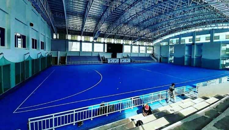 Venue Hoki Indoor untuk PON XX Papua. Copyright: Dok. Jagadnegoro2002