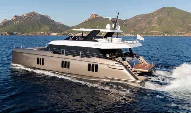 Kapal pesiar Rafael Nadal catamaran 80 Sunreef Power yang menakjubkan. Copyright: thesun/Sunreef Yachts