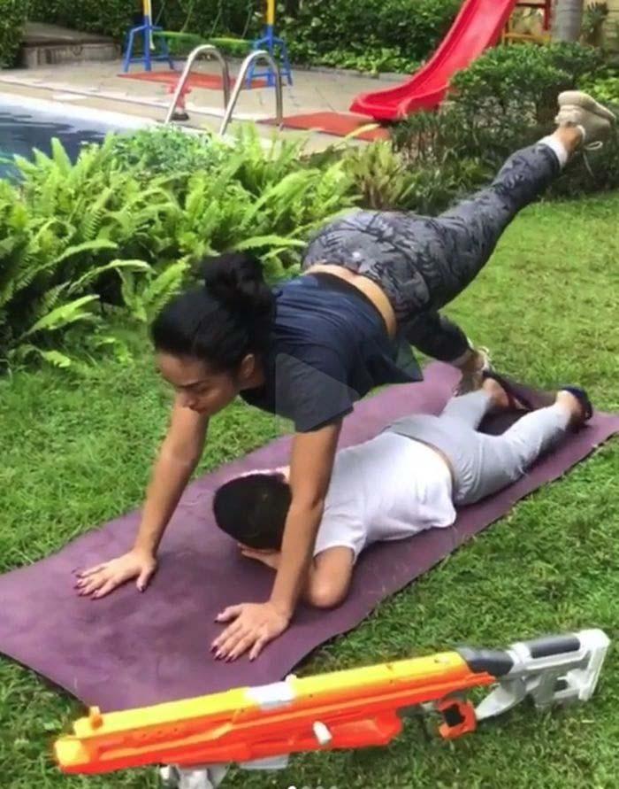 olahraga-olahraga krisdayanti2. Copyright: Instagram/Kridayantilemos