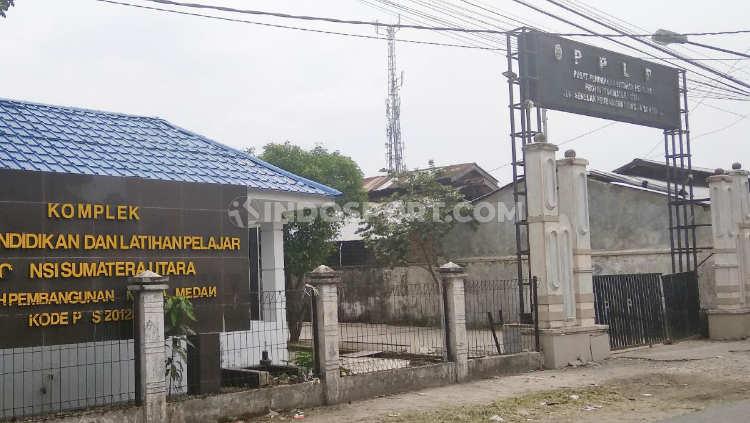 Komplek PPLP Sumut di Medan.