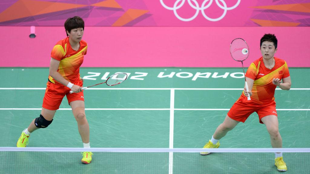 Yu Yang (kanan) dan Xiaoli Wang di Olimpiade 2012 Copyright: Michael Regan/Getty Images