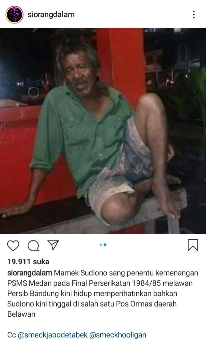 Legenda PSMS Medan, Sudiono 