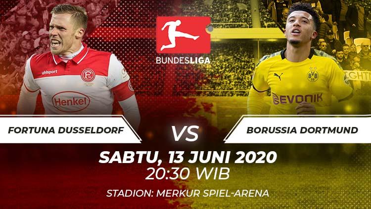 Berikut link live streaming pertandingan Bundesliga Jerman antara Dusseldorf vs Borussia Dortmund pada pekan ke-31, Sabtu (13/06/20) pukul 20.30 WIB. - INDOSPORT