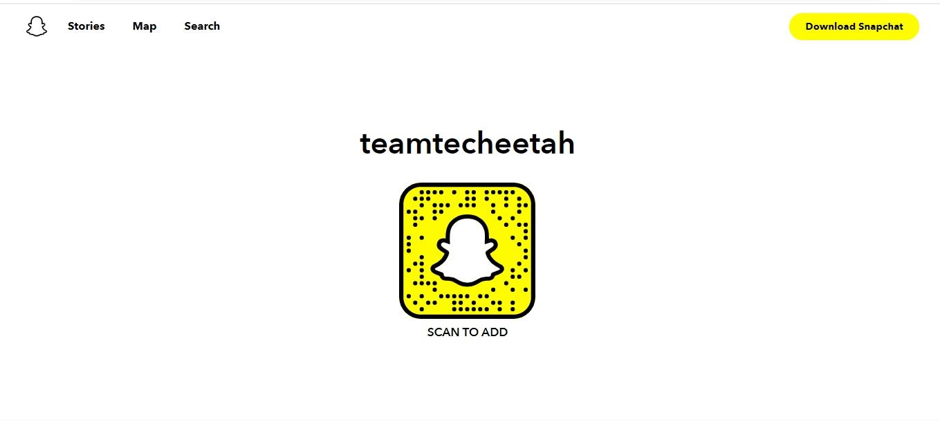 Snapchat, Techeetah XE. Copyright: Snapchat/teamtecheetah