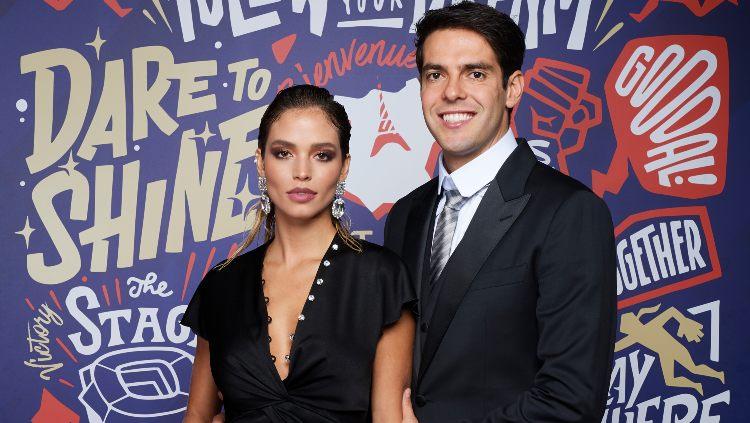 Carolina Dias Leite bersama sang suami, Kaka. - INDOSPORT