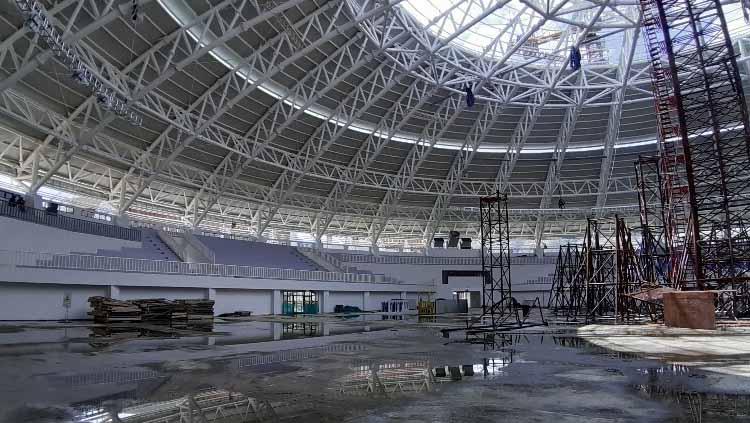 Istana olahraga (Istora) Papua Bangkit yang menjadi salah satu venue PON 2020 bakal mencetak rekor baru.