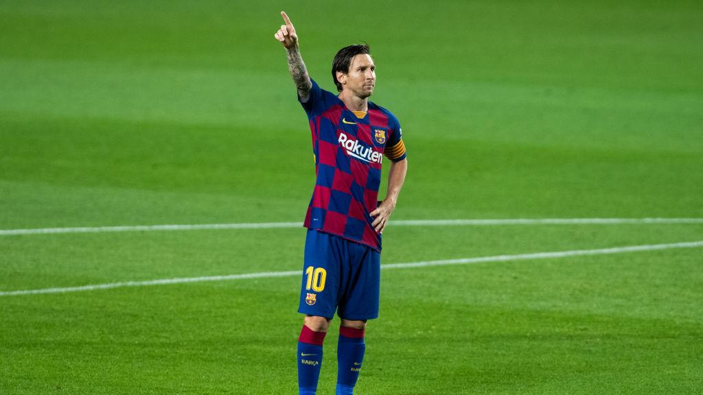 Lionel Messi di laga Barcelona vs Leganes