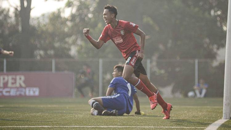 Kadek Dimas Satria saat membela Bali United di Elite Pro Academy (EPA) Liga 1 2019