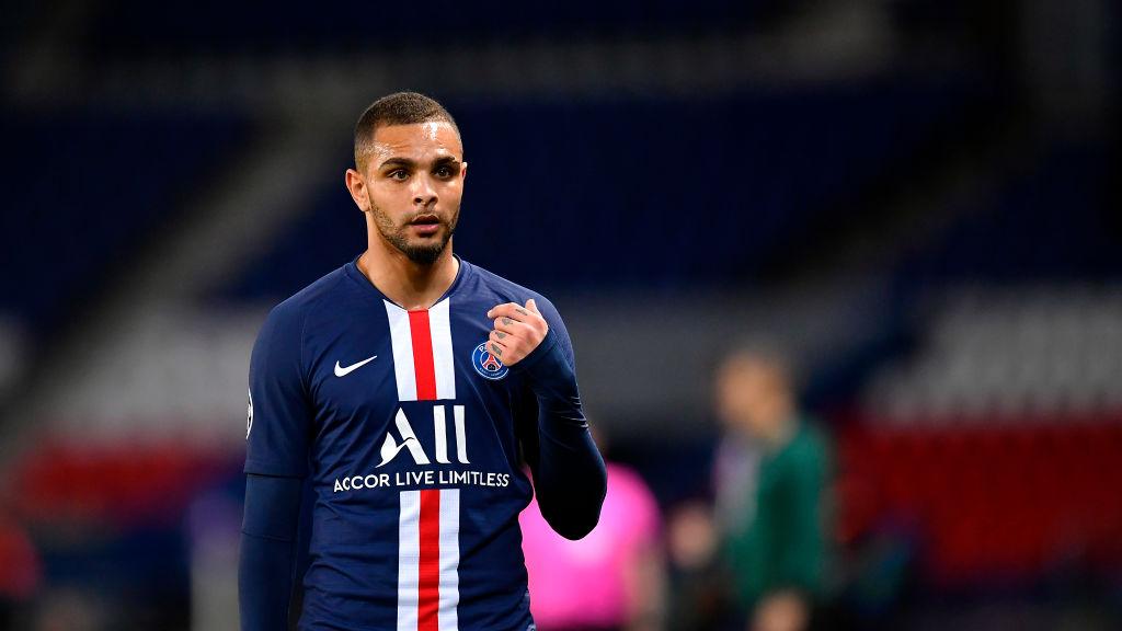Layvin Kurzawa, bintang PSG dan mantan anak asuh Thomas Tuchel yang diincar oleh Chelsea. (Aurelien Meunier - PSG/PSG via Getty Images)