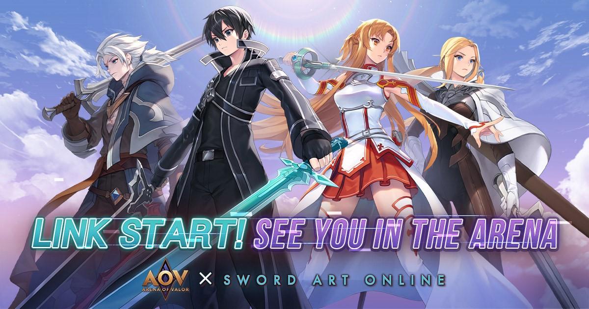 Kolaborasi AOV dengan Sword Art Online - INDOSPORT