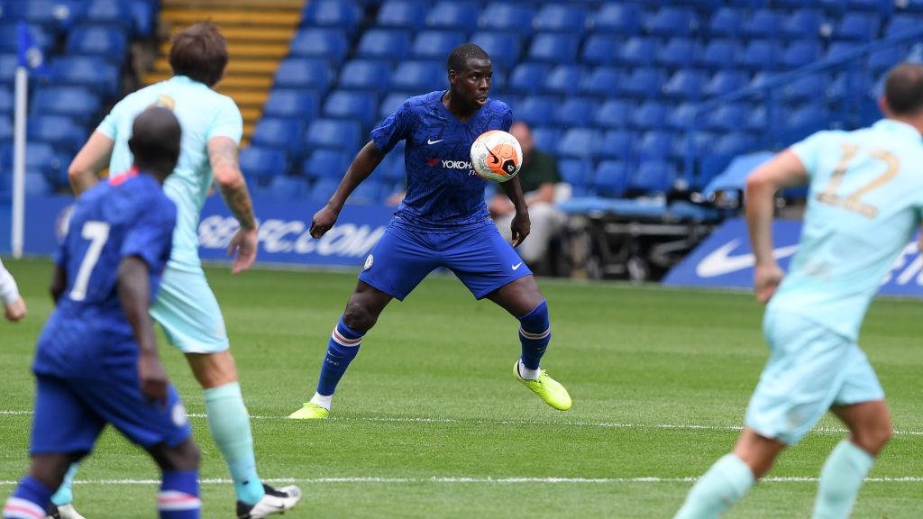 Kurt Zouma, bek Chelsea Copyright: Darren Walsh/Chelsea FC via Getty Images