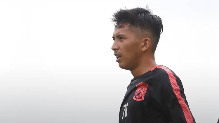 Pemain Borneo FC Arya Gerryan Senyiur Lawolo. - INDOSPORT