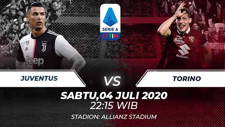 Berikut prediksi pertandingan Serie A Liga Italia antara Juventus vs Torino pada Sabtu (04/07/20), laga bertajuk Derby Turin yang tak lagi panas.