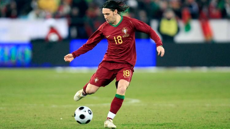 Maniche saat memperkuat Timnas Portugal.