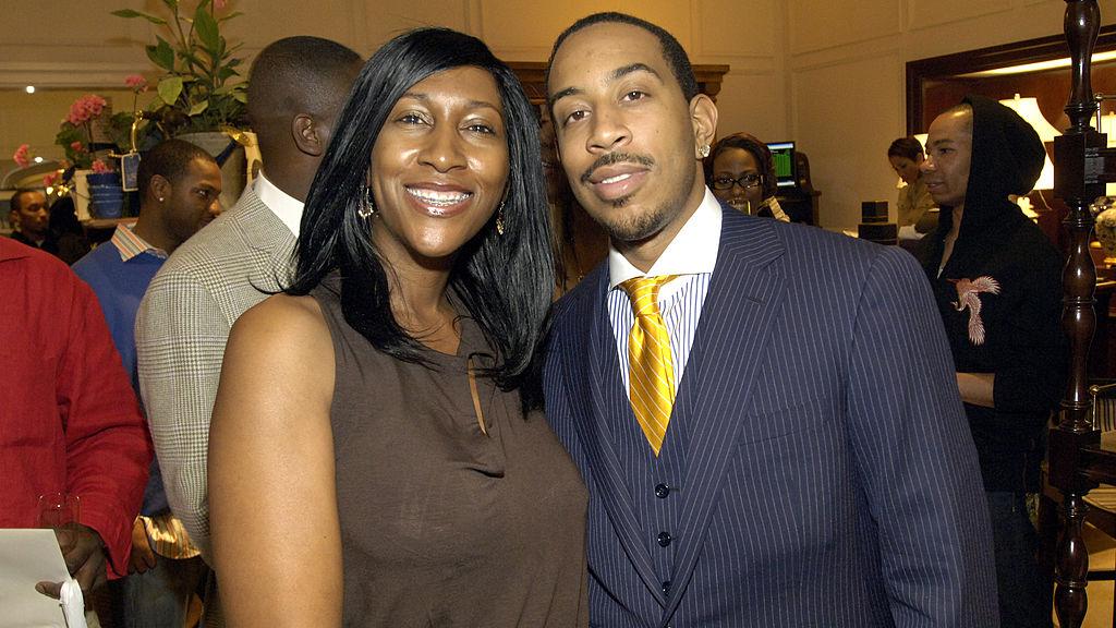 Pam Pinnock bersama dengan Chris Bridges Copyright: Frank Mullen/WireImage via Getty Images