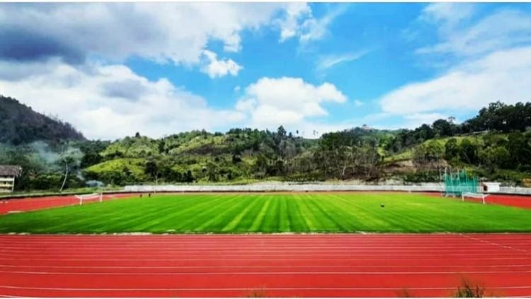 Penampakan Lapangan Mahacandra Universitas Cenderawasih.