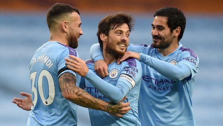 Hasil pertandingan Manchester City vs Newcastle United di ajang Liga Inggris 2019-20 berakhir dengan skor mencolok 5-0, Kamis (09/07/20) dini hari. - INDOSPORT