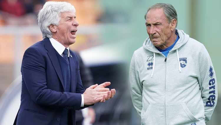 Keganasan lini depan Atalanta di bawah asuhan Gian Piero Gasperini mengingatkan pada legenda sepak bola menyerang Serie A Italia, Zdenek Zeman. - INDOSPORT