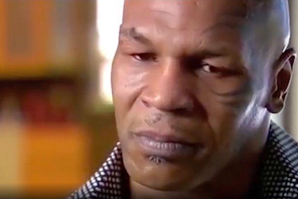 Mike Tyson dalam sesi wawancara ketika membicarakan kematian sang putri, Exodus. Copyright: Mirror