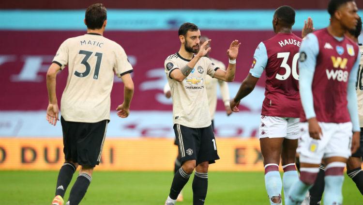 Bruno Fernandes ciptakan rekor keren bersama klub Liga Inggris, Manchester United.