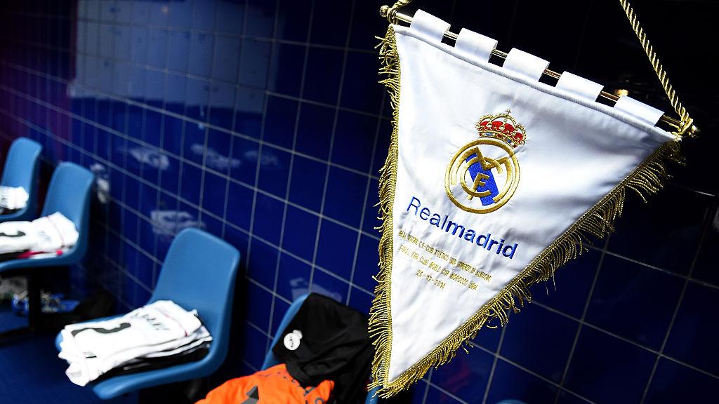 Logo Real Madrid Copyright: Lars Baron - FIFA/FIFA via Getty Images