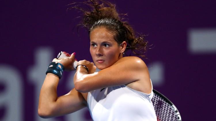 Daria Kasatkina, petenis asal Rusia. Foto: Dean Mouhtaropoulos/Getty Images. - INDOSPORT