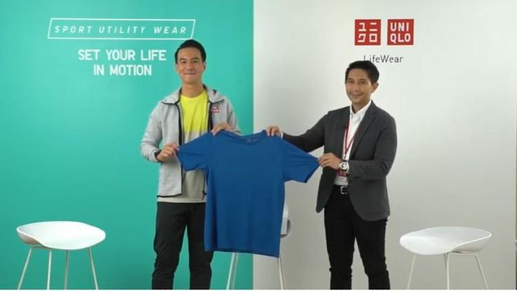 Uniqlo Gandeng Daniel Mananta sebagai Brand Ambassador Koleksi Sport Utility Wear.